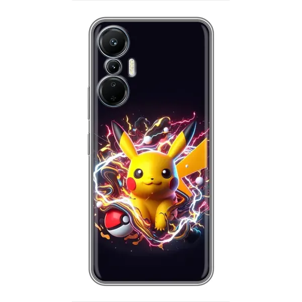 Чохол з принтом «Пікачу з м'ячем» для Infinix Hot 20 (4G) Чохол з принтом «Пікачу з м'ячем» для Infinix Hot 20 (4G)