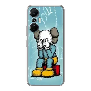 Чохол з принтом «Плач Bearbrick» для Infinix Hot 20 (4G)