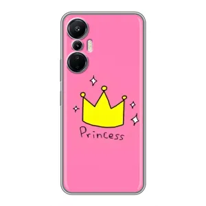 Чехол с принтом «Princess» для Infinix Hot 20 (4G)