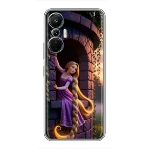 Чохол Рапунцель для Infinix Hot 20 (4G) (Рапунцель на вежі)