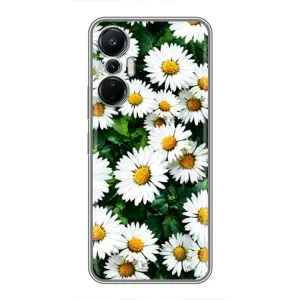 Чехол с принтом «Ромашки» для Infinix Hot 20 (4G)