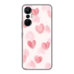 Чехол с розовым рисунком для Infinix Hot 20 (4G)