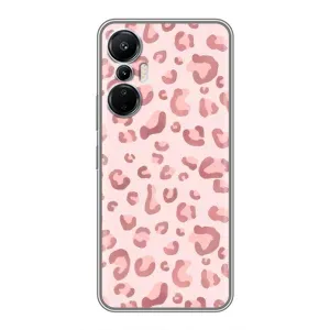 Чохол з принтом «Рожевий леопард» для Infinix Hot 20 (4G)