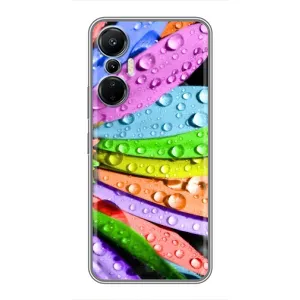 Чехлы (ART) Цветы на Infinix Hot 20 (4G) (VPrint) (Семиквітка)