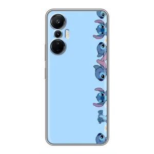 Чохол з принтом Стіч на Infinix Hot 20 (4G) (Стіч фон)