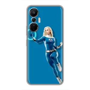 Чохол з принтом Фантастична четвірка для Infinix Hot 20 (4G) (Сью Сторм політ)