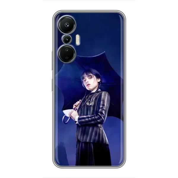 Чохол з принтом «Венздей з парасолькою» для Infinix Hot 20 (4G) Чохол з принтом «Венздей з парасолькою» для Infinix Hot 20 (4G)