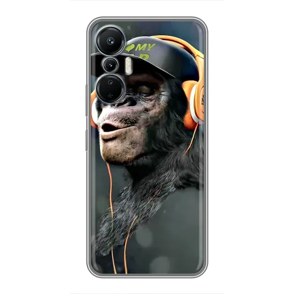 Чохол з принтом «В навушниках» для Infinix Hot 20 (4G) Чохол з принтом «В навушниках» для Infinix Hot 20 (4G)