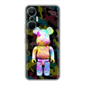 Чохол з принтом «Яскравий Bearbrick» для Infinix Hot 20 (4G)