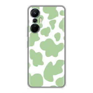 Чехол с принтом «Зеленый принт» для Infinix Hot 20 (4G)