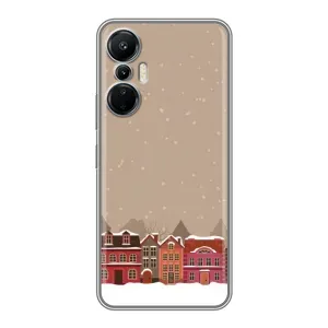 Новорічні, Святкові Чохли для Infinix Hot 20 (4G) - 2024 год (Зимове місто)