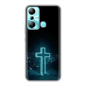 Чехол для Infinix Hot 20i (X665E) (AlphaPrint) - (Христианские)