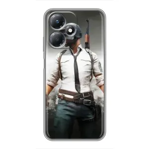 Чехол PUBG для Инфиникс ХОТ 30 Плей (AlphaPrint)