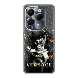 Чехлы VERSACE для Инфиникс ХОТ 40 Плей (PREMIUMPrint) (AlphaPrint-ген.)