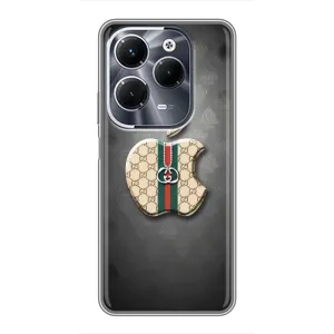 Чехлы ГУЧЧИ для Инфиникс ХОТ 40 Плей (AlphaPrint) (Apple gucci)