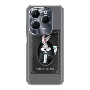 Брендновые Чехлы для Infinix Hot 40 Play - (PREMIUMPrint) (Бакс Бани LV)