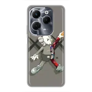 Чехлы для Infinix Hot 40 Play - Bearbrick Louis Vuitton (PREMIUMPrint) (Беарбрик Джордан)