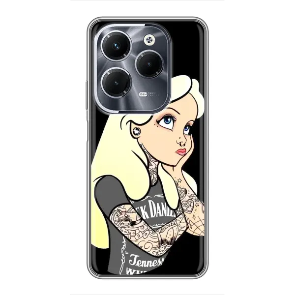 Чохол з принтом «Дівчина в тату» для Infinix Hot 40 Play