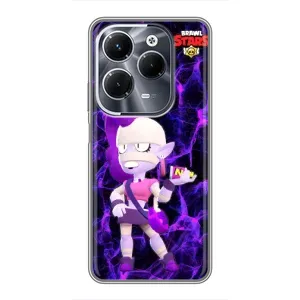 Чехлы Brawl Stars для Infinix Hot 40 Play (AlphaPrint) (Емз Бравл Старс)