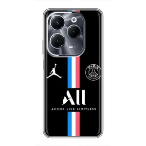 Чехлы PSG для Infinix Hot 40 Play (AlphaPrint) (футболка ПСЖ)
