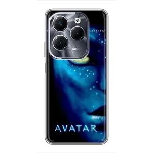 Чехлы с фильма АВАТАР для Infinix Hot 40 Play (AlphaPrint) (глаз Аватара)
