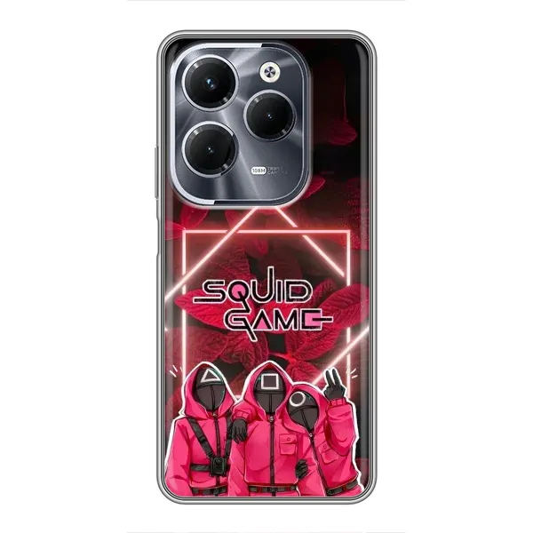 Чохол з принтом «Охоронці Гра кальмара» для Infinix Hot 40 Play