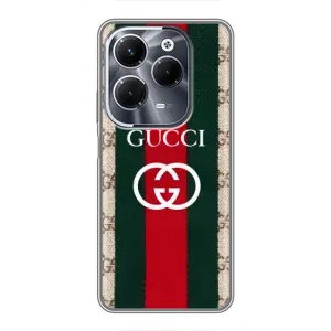 Чехлы ГУЧЧИ для Инфиникс ХОТ 40 Плей (AlphaPrint) (Gucci дизайн)