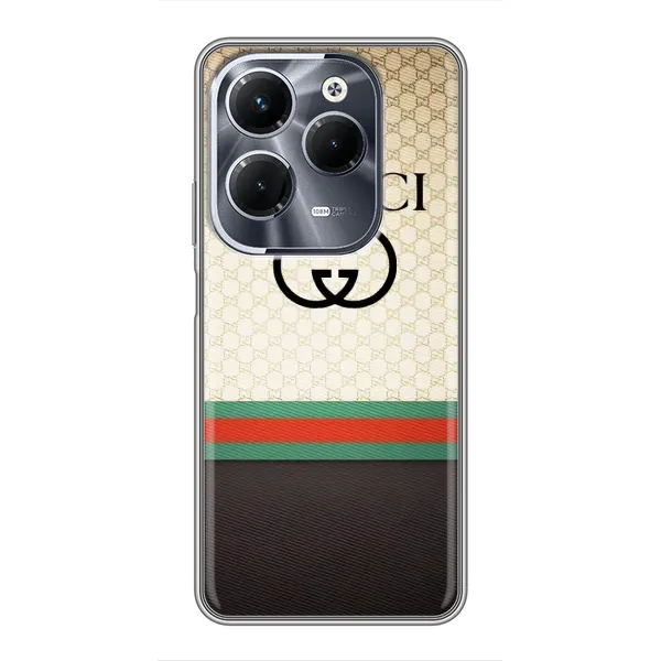Чехол с принтом «GUCCI стиль» для Infinix Hot 40 Play