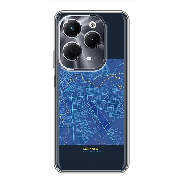 Чехол с принтом «Гуганск» для Infinix Hot 40 Play