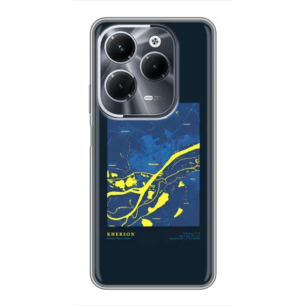 Чехол с принтом «Херсон» для Infinix Hot 40 Play