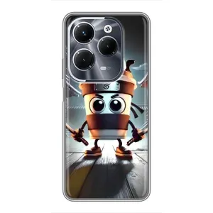 Чохол з мемом Тралалело тралала на Infinix Hot 40 Play (Капучіно асасіно)