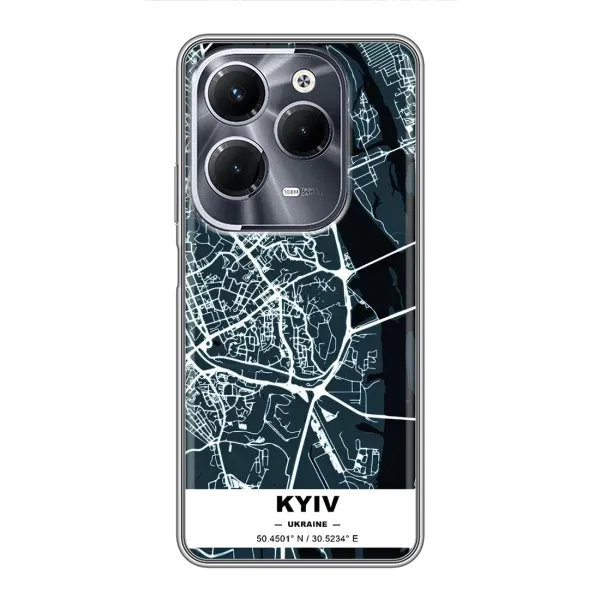Чехол с принтом «Киев» для Infinix Hot 40 Play