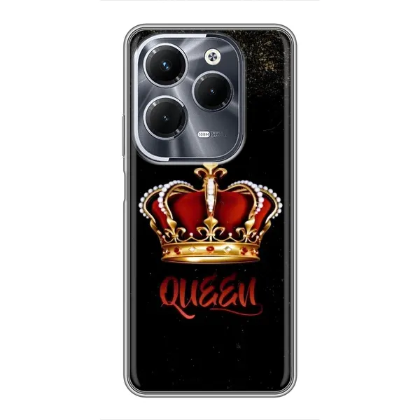 Чехол с принтом «Корона короля» для Infinix Hot 40 Play