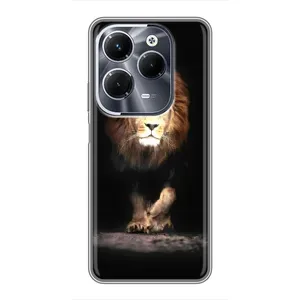 Чохол з картинкою ЛЕВ для Infinix Hot 40 Play (VPrint) (Лев)
