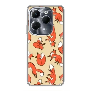 Чохли з картинкою Лисичка для Infinix Hot 40 Play (VPrint) (Лисички)