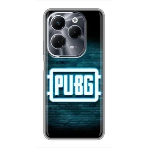 Чеjхол PUBG для Інфінікс Гот 40 Плей (AlphaPrint) (Лого PUBG)