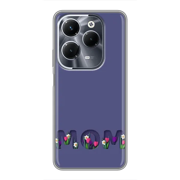 Чехол с принтом «Мама в цветах» для Infinix Hot 40 Play Чехол с принтом «Мама в цветах» для Infinix Hot 40 Play