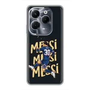 Чохли для Infinix Hot 40 Play (Leo чемпіон) (AlphaPrint) (Messi ПСЖ)