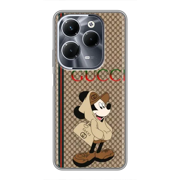 Чехол с принтом «Mickey GUCCI» для Infinix Hot 40 Play
