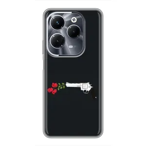 Чехлы (ART) Цветы на Infinix Hot 40 Play (VPrint) (Неочікувані квіти)