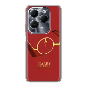 Чехлы с Гарри Поттером для Infinix Hot 40 Play (AlphaPrint) (очки Гарри)