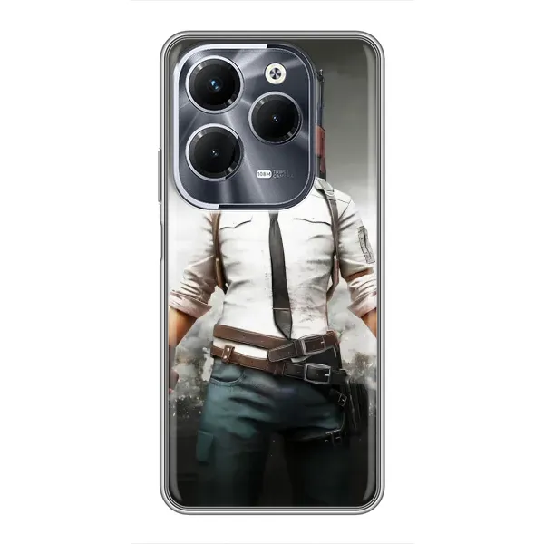 Чохол з принтом «Пабг мен» для Infinix Hot 40 Play