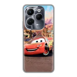 Силіконовий чохол Маквін для Infinix Hot 40 Play (Радіаторний Спрінгс Маквін)