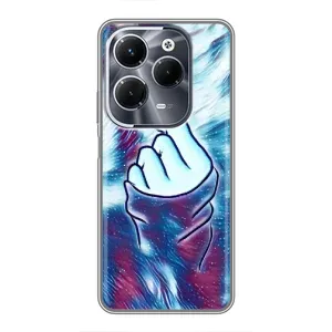 Чехол с принтом «Радужное сердце» для Infinix Hot 40 Play
