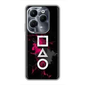 Чохол Гра в кальмара для Infinix Hot 40 Play (Символи Гра кальмара)