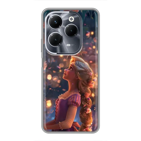 Чохол з принтом «Рапунцель ліхтарики» для Infinix Hot 40 Play Чохол з принтом «Рапунцель ліхтарики» для Infinix Hot 40 Play