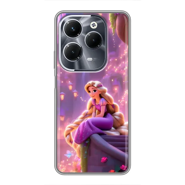 Чохол з принтом «Рапунцель у замку» для Infinix Hot 40 Play Чохол з принтом «Рапунцель у замку» для Infinix Hot 40 Play