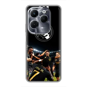 Чехол для Infinix Hot 40 Play с принтом Реал Мадрид (ФК Реал Мадрид)