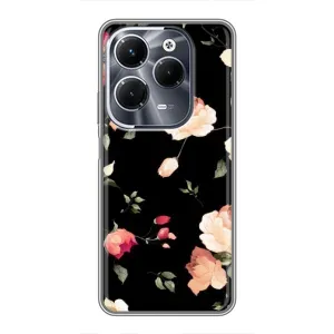 Чохли з квітами для Infinix Hot 40 Play (VPrint) (Трояндочки)