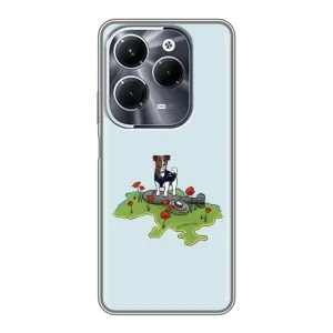Чохли з картинкою собаки Патрон для Infinix Hot 40 Play (AlphaPrint) (Сапер Пес)